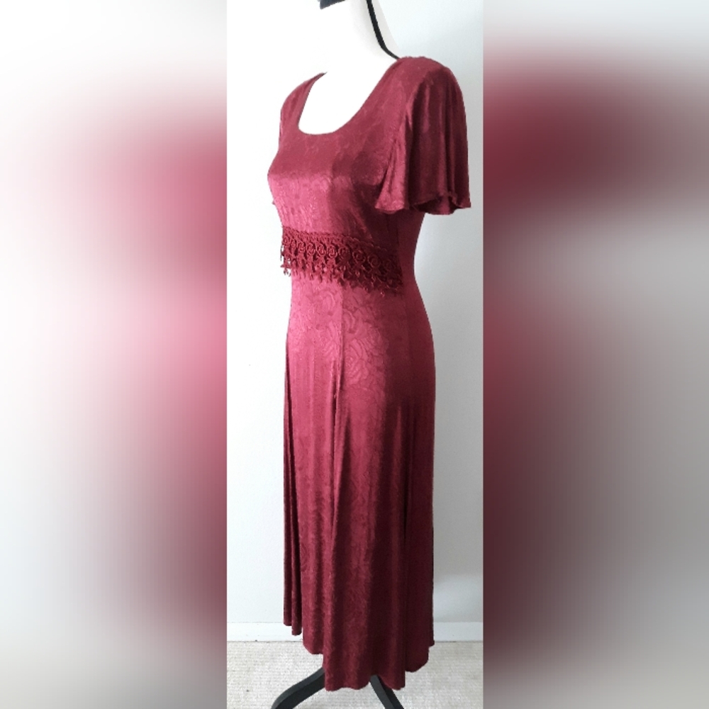 VTG Frederick's of Hollywood Lace Up Dress